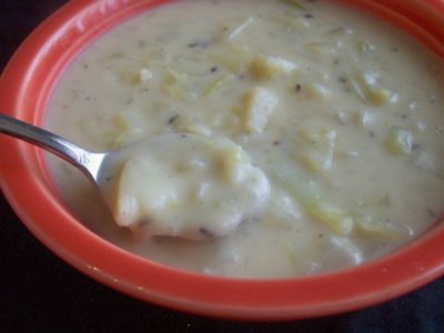 Potato, Cabbage and Dill Soup