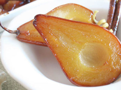 Glazed Pear Halves