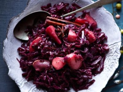 Red Cabbage and Apple Casserole
