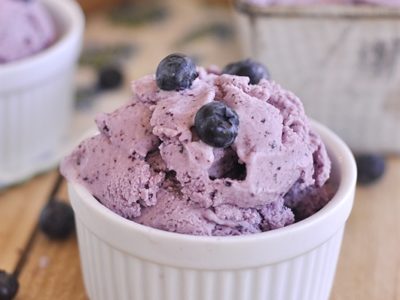 Blueberry Ice cream